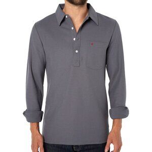 Criquet Shirts Slim Fit Long Sleeve Players Shirt - Christian Slater Size mm
